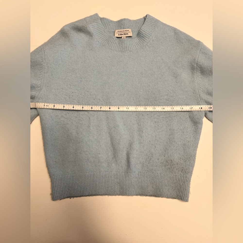 & Other Stories light blue sweater